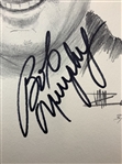 Tom Shaw, Doug Sanders, and Bob Murphy Signed William Van Zandt Offset Lithographs JSA ALOA