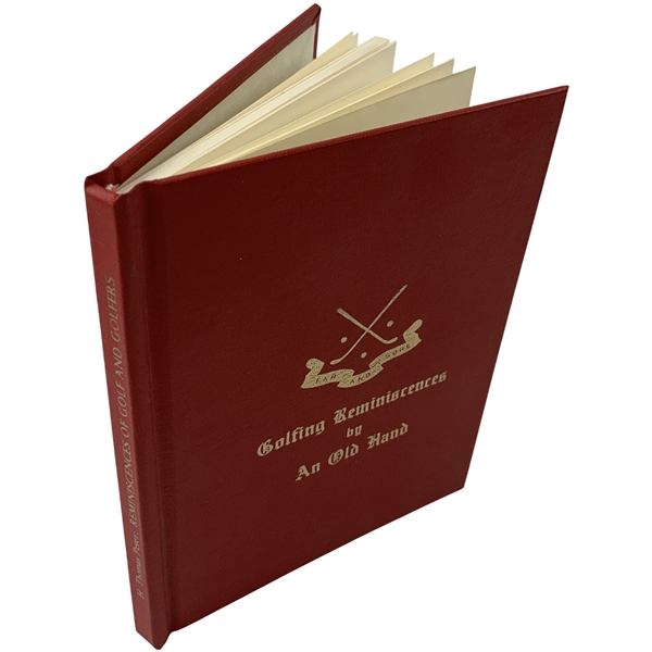 1985 Signed Ltd. Ed 77/250 Reminiscences of Golf and Golfers by H. Thomas Peter