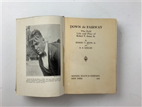 1927 'Down The Fairway' by Bobby Jones 1st Ed Book