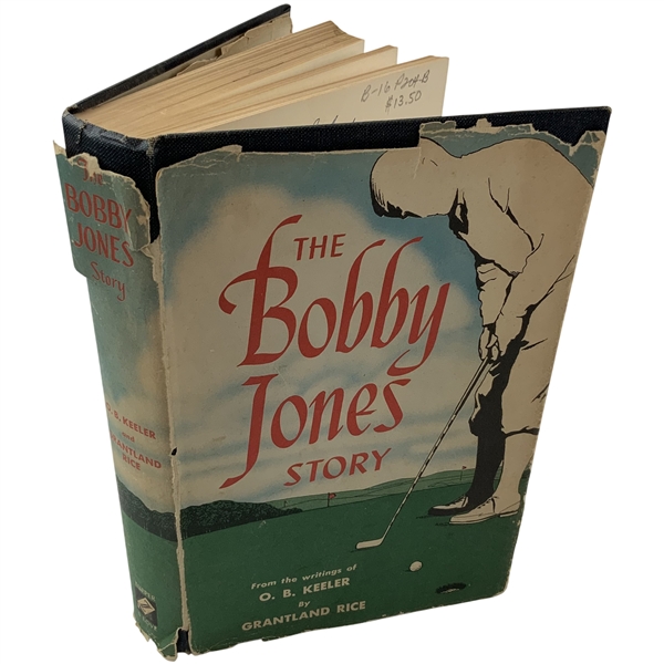 1953 The Bobby Jones Story Book O.B. Keeler with Darwin Forward - 1st Ed.