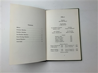1977-78 Pine Valley Golf Club Membership Directory and Rule Book