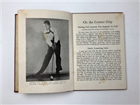 1935 Red Hard Cover Rights and Wrongs of Golf by Bobby Jones
