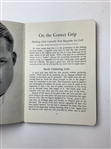 1935 'Rights and Wrongs of Golf' by Bobby Jones AG Spalding & Bros Green Cover Booklet