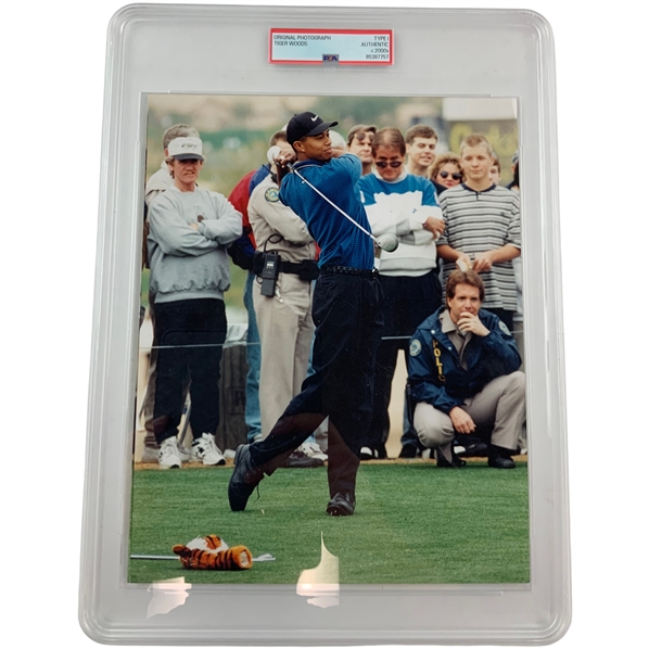 Tiger Woods Original Type I Photograph Authenticated by PSA c. 2000s