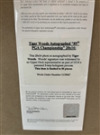 Tiger Woods Signed 89th PGA Championship Photograph Upper Deck Authenticated Limited Edition 48/50