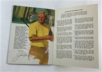 1970 Jack Nicklaus 18 Holes Golf Instruction Booklet