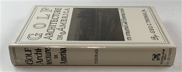 Golf Architecture In America' By Geo. Thomas Jr. Unopened In Original Wrapping