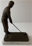 Bobby Jones Commemorative Bronze Finished Statue by A. Petitto for United States Historical Society, 1988
