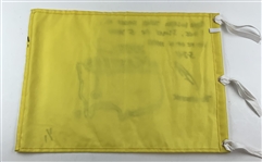 Robert J. O'Neill Signed 2001 Masters Tournament Pin Flag with Osama Bin Laden Inscription PSA #3C10984