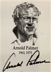 Hogan, Palmer, Nicklaus & Twelve (12) other Ryder Cup Captains Signed Poster JSA ALOA