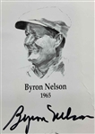 Hogan, Palmer, Nicklaus & Twelve (12) other Ryder Cup Captains Signed Poster JSA ALOA