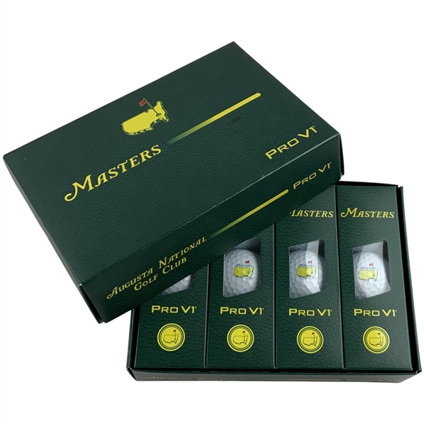 One Dozen Titleist Pro V1 Masters Tournament Golf Balls in Original Packaging