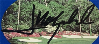 Jose Maria Olazabal Signed 1999 Masters Tournament SERIES Badge #R06870 JSA ALOA
