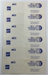 Wadkins, Calcavecchia, Zoeller & Nine Others Signed 1993 MCI Heritage Classic PGA Tour Tournament Used Scorecards