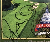 Rory McIlroy Signed 2011 US Open at Congressional Final Rd Sunday Ticket - 1st Major JSA ALOA