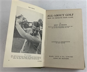 Seymour, Bert. All-About Golf: How to Improve Your Game. Ward, Lock & Co., Limited, [1924].