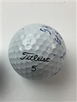Nelson, Green & Bradley Signed Golf Balls JSA ALOA