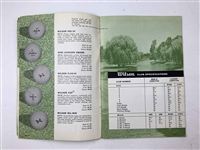 1959 Wilson Sporting Goods Catalog No. 591 Gateway to Golf and Tennis Arnold Palmer Cover