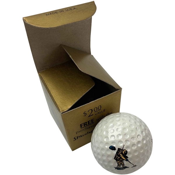 1971 Spalding Moon Golf Ball with Original Box