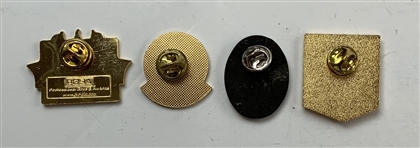 A Collection of (4) Golf Lapel Pins - Tiger Woods Ryder Cup US Open Payne Stewart