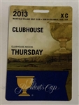 A Collection of Five Golf Tournament Badges and Pins from Muirfield Village Golf Club