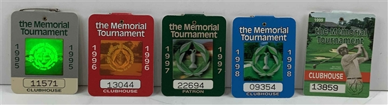 Nearly Fifty (50) The Memorial Tournament Credentials Between 1975-2023 - No 2020