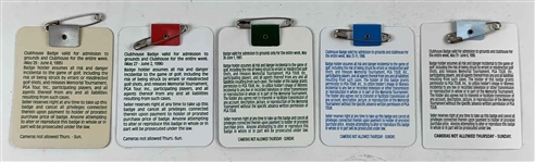 Nearly Fifty (50) The Memorial Tournament Credentials Between 1975-2023 - No 2020