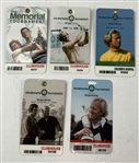 Nearly Fifty (50) The Memorial Tournament Credentials Between 1975-2023 - No 2020