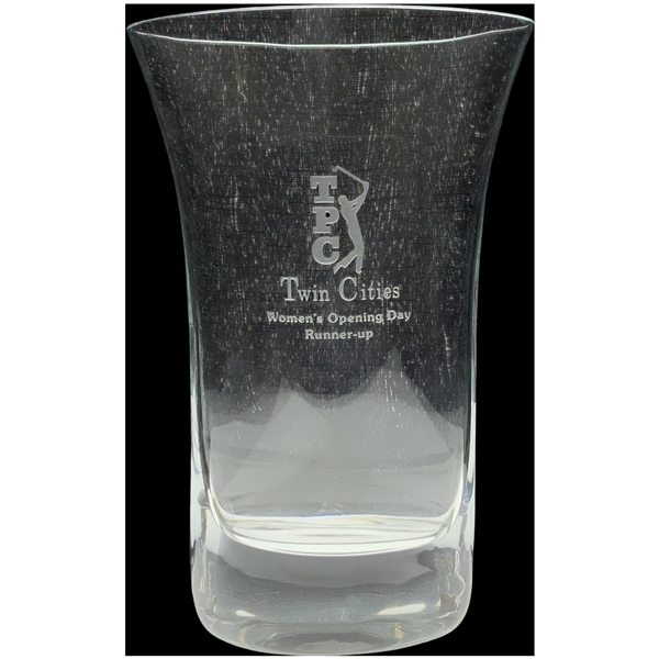 TPC Twin Cities Womens Opening Day Runner Up Trophy Vase