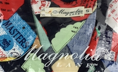 Magnolia Lane Men's Masters Tournament Memorabilia Print Rayon Shirt, Size S