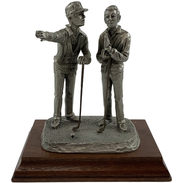 Hudson Pewter Golf Sculpture by Philip Kraczkowski, 1972