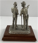 Hudson Pewter Golf Sculpture by Philip Kraczkowski, 1972
