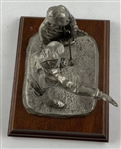 Hudson Pewter Golf Sculpture by Philip Kraczkowski, 1972
