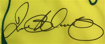 Rory Mcilroy Signed 2026 Masters Tournament Embroidered Flag JSA