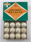 Twelve Vintage Northwestern Johnny Revolta Magic Power Golf Balls in Original Box