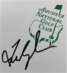 Langer, Player, Faldo & Couples Signed Augusta National Scorecards JSA ALOA