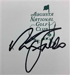 Langer, Player, Faldo & Couples Signed Augusta National Scorecards JSA ALOA