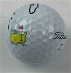 Trevino & Player Signed World Golf Village Scorecards & Masters Logo Golf Balls JSA ALOA