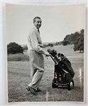 A Collection of Nine Vintage Photographs of British Golfer Henry Cotton