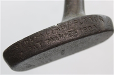 Schenectady Putter Pat Mar 29 1903 - Left Handed 
