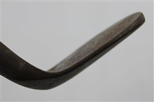 Antique Victor Special Concave Face Niblick Golf Club with Hickory Shaft