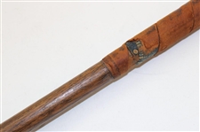 Antique Victor Special Concave Face Niblick Golf Club with Hickory Shaft