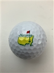 Scottie Scheffler Signed Masters Logo Golf Ball JSA ALOA