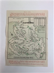 1960 Masters Spectator Guide & Pairings Sheets - Jack Nicklaus Low Am & Arnie Win