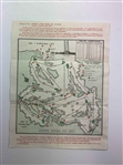A Collection of Five 1967 Masters Tournament Memorabilia Items Including Pairing Sheets and Spectator Guide