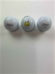 Ludvig Aberg, Sahith Theegala & Gordon Sargent Signed Golf Balls JSA ALOA
