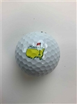 Max Homa, Ludvig Aberg & Aaron Rai Signed Masters Logo Golf Balls JSA ALOA