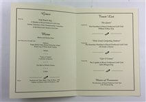 1995 Walker Cup Program (Tiger's Only Appearance) w/4 Player Sigs JSA ALOA