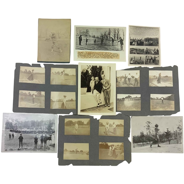 A Collection of Vintage Golf Photography and Historical Ephemera