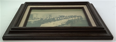 1970 Masters Tournament Amateur Dinner Framed  14 1/2x 12 1/2 Photograph Including Tom Watson